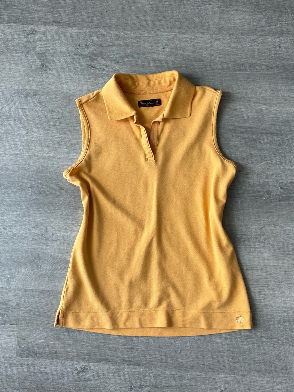 Tommy Bahama Sleeveless Polo Tank - Yellow